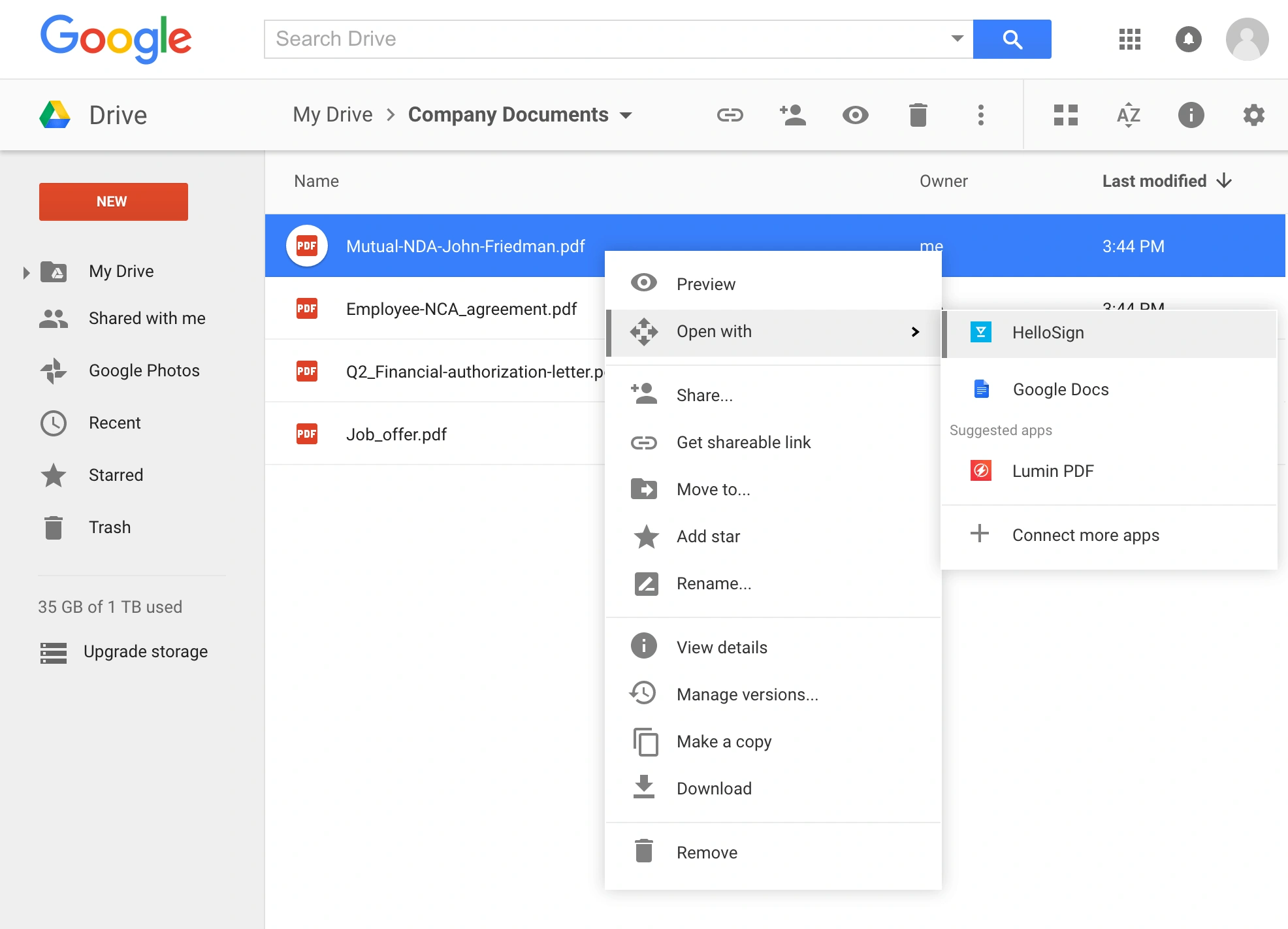 Get Your Google Drive Organised image