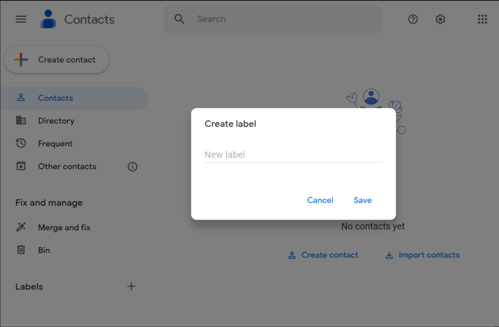 Google Contacts 
